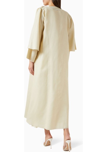 Şık Dikişli Abaya Seti ile Eğlenceli Renk Geçişi ve Zarif Şıklık modelleri