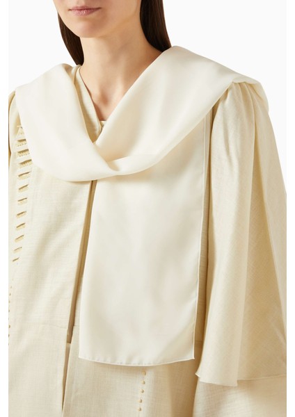 Şık Dikişli Abaya Seti ile Eğlenceli Renk Geçişi ve Zarif Şıklık fırsatları