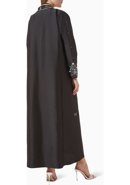 Şık Boncuk Işlemeli Abaya ile Modern Tarzınızı Yükseltin ve Dikkatleri Üzerinize Çekin modelleri