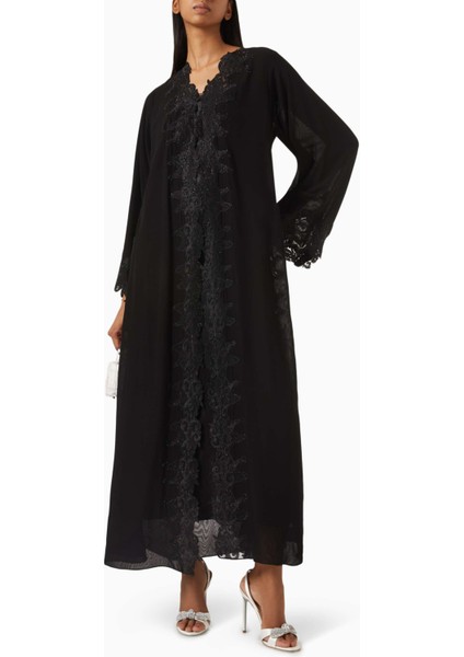 Dantel Işlemeli Rahat Abaya Modern Kadınlar Için Şık ve Pratik Seçenek fiyatları