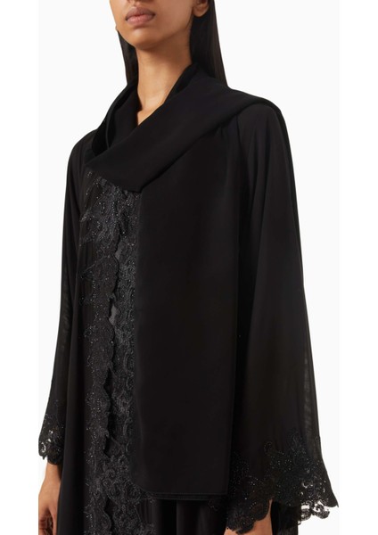 Dantel Işlemeli Rahat Abaya Modern Kadınlar Için Şık ve Pratik Seçenek fırsatları