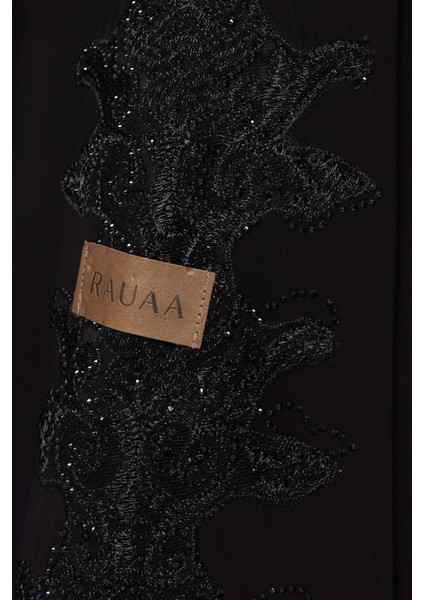 Dantel Işlemeli Rahat Abaya Modern Kadınlar Için Şık ve Pratik Seçenek