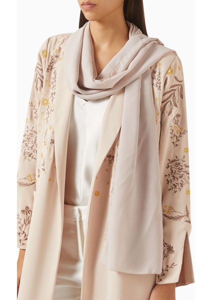 Ince Işlemeli Abaya Kap, Konforlu Duruş ve Şık Tasarım ile Hem Günlük Hem Özel Anlar Için Uygun fırsatları