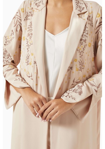 Ince Işlemeli Abaya Kap, Konforlu Duruş ve Şık Tasarım ile Hem Günlük Hem Özel Anlar Için Uygun indirimleri