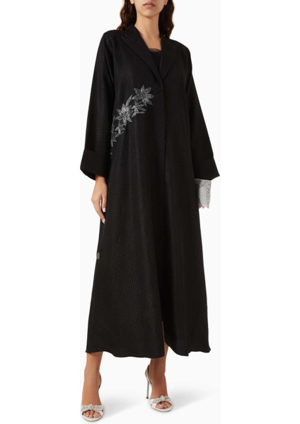 Şık Nakışlı Abaya | Uzun Kol ve Sheila Ile Konforlu Kullanım Için Tasarlandı fiyatları