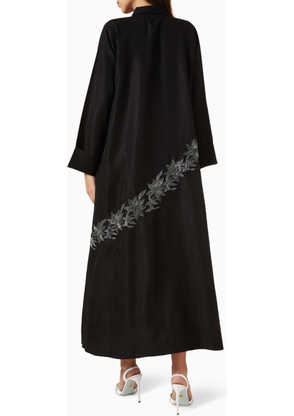 Şık Nakışlı Abaya | Uzun Kol ve Sheila Ile Konforlu Kullanım Için Tasarlandı modelleri