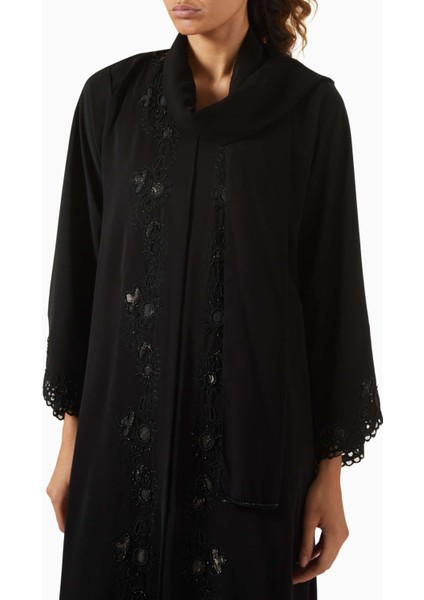 Bead ve Laser Nakışlı Abaya Zarafetin ve Sanatın Buluştuğu Eşsiz Tasarım fırsatları