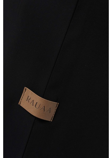 Şık Işlemeli Abaya Rahat Drape Uzun Kollu Ön Açılır Tasarım ile Her Ortama Uygun