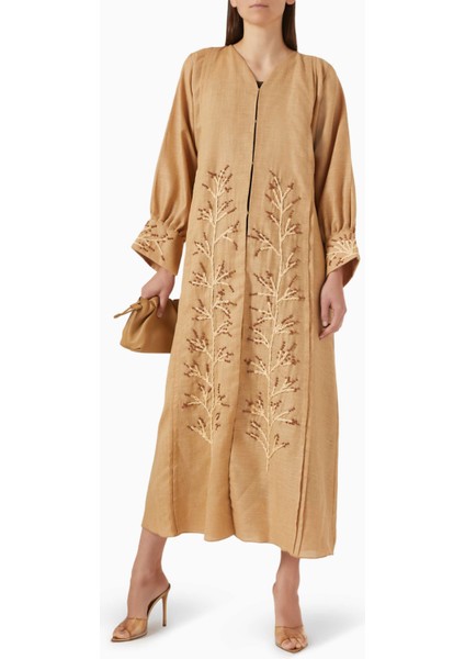 Ince Işlemeli Abaya Şıklığıyla Akşam Davetlerine Hazır Tasarım fiyatları