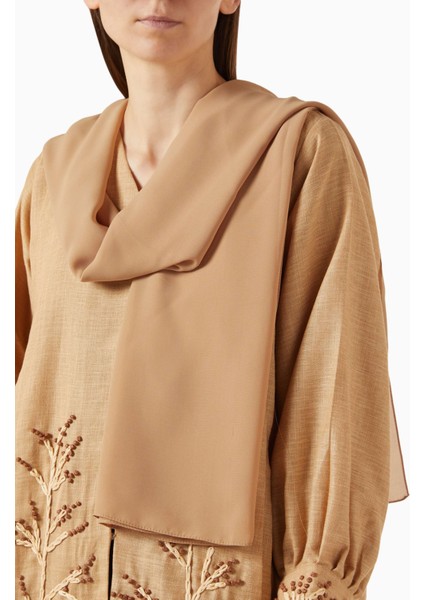 Ince Işlemeli Abaya Şıklığıyla Akşam Davetlerine Hazır Tasarım fırsatları