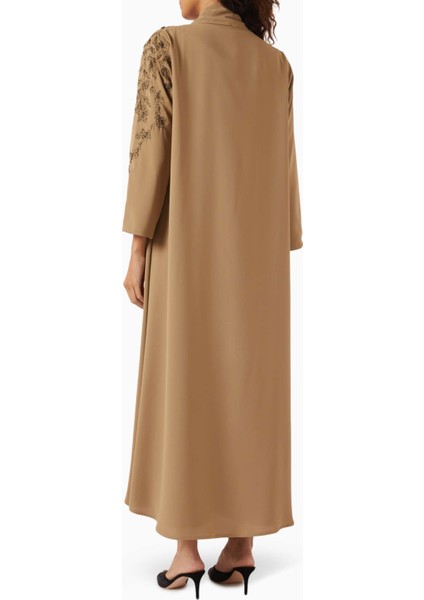 Şık Boncuk Işlemeli Abaya Rahat ve Kullanışlı Tasarım ile Günlük Şıklık Sunar modelleri
