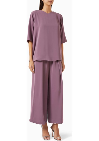 Işlevsel ve Şık Bead Aksesuar Detaylı Üç Parça Kadın Takım Elbise Seti indirimleri