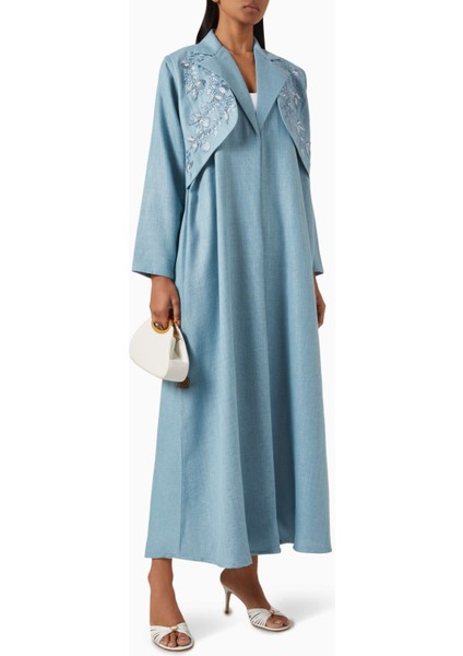 Işlemeli Abaya ile Günlük Şıklığı Yakalayın | Pamuk ve Keten Rahatlığı fiyatları