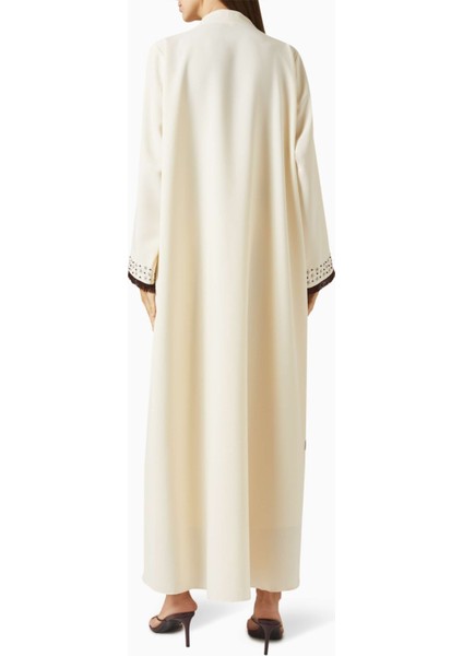 Modern Drape Fringe Detaylı Abaya Zarif Şıklık Için Ideal Seçim modelleri
