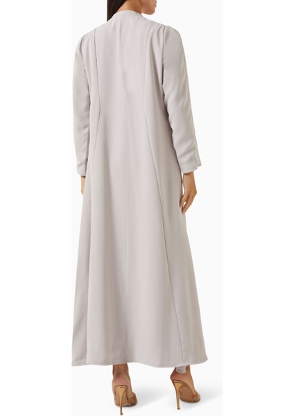 Şık Dikişli Abaya Sade Tasarım ve A-Line Silueti ile Günlük Şıklığınızı Tamamlayın modelleri