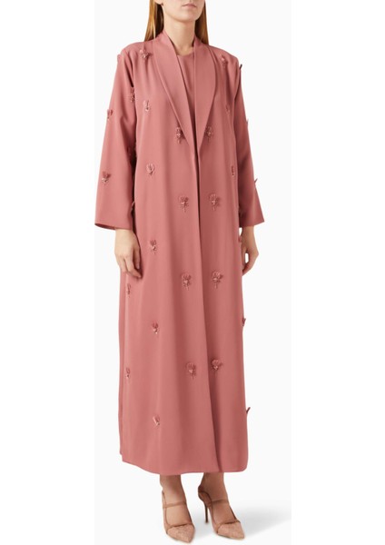 Şık Boncuk Işlemeli Abaya ile Rahat ve Zarif Stil Sağlayın