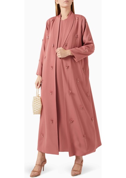 Şık Boncuk Işlemeli Abaya ile Rahat ve Zarif Stil Sağlayın fiyatları