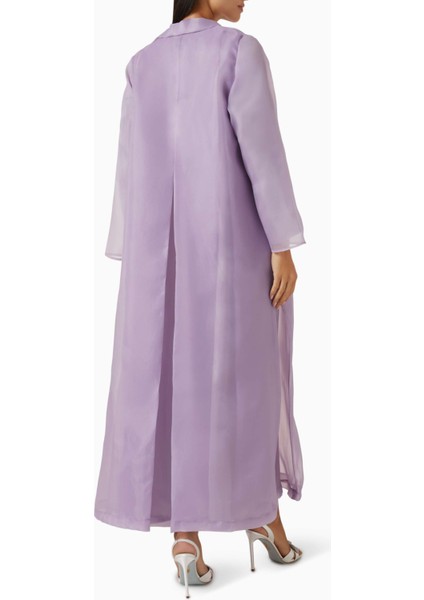 Şık Gece Abaya Seti Organza ile Zarafet ve Rahatlık Bir Arada modelleri