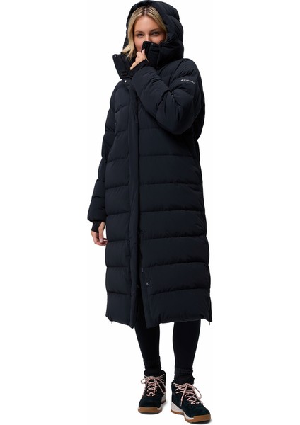 Amaze Puff Long Kapüşonlu Kadın Kaz Tüyü Mont fırsatları