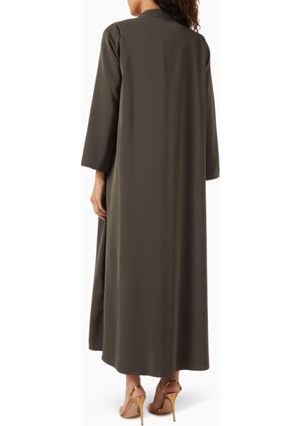 Modern Tasarımlı Bead Süslemeli Abaya ile Şıklığı ve Konforu Yakalayın modelleri