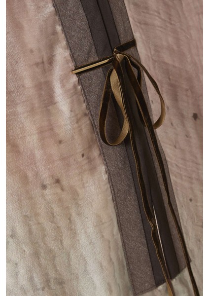 Modern Kadınlar Için Şık Baskılı Abaya Elbise Sheila ile Birlikte Hediye