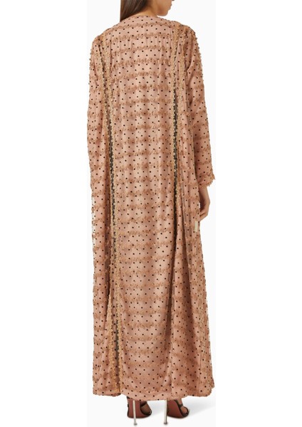 Polka Dot Desenli Abaya Şık ve Rahat Günlük Kullanım Için Ideal Seçim modelleri