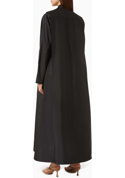 Şık Geometrik Desenli Abaya Uzun Kollu Açık Ön Tasarım ile Konfor ve Pratiklik Sunuyor modelleri