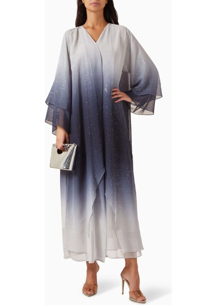 Işıltılı Dikişli Abaya Zamanın Ötesinde Şıklık ve Rahatlık Sunuyor fiyatları