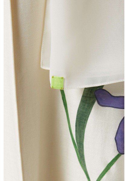 Lüks Tasarımlı Çiçek Desenli Abaya Şık ve Konforlu Günlük Veya Akşam Kıyafeti indirimleri