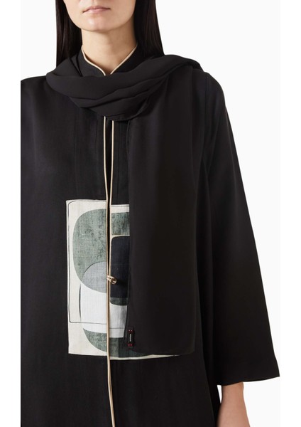 Şık ve Modern Tasarıma Sahip Uzun Kollu Viskon Abaya Şal ile Birlikte Avantajlı Seçim fırsatları