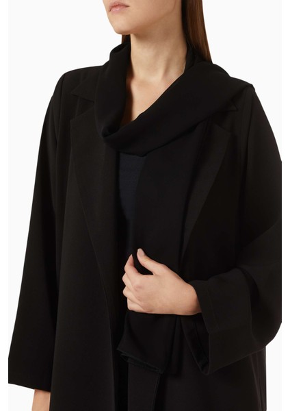 Zarif A Kesim Notch Yaka Abaya Rahat ve Şık Tasarım ile Günlük Kullanım Için Ideal indirimleri