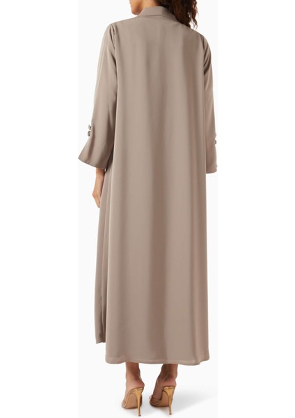 Şık Yüzüklü Abaya ile Rahat ve Zarif Tasarım Calla Stilinde modelleri