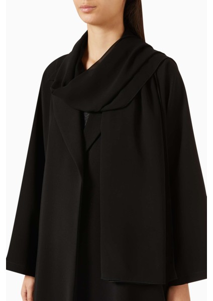 Zarif A Kesim Notch Yaka Abaya Rahat ve Şık Tasarım ile Günlük Kullanım Için Ideal fırsatları