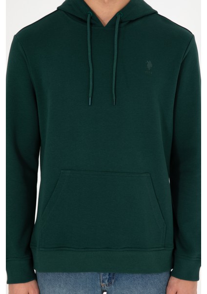 Erkek Koyu Yeşil Sweatshirt 50295167-VR079