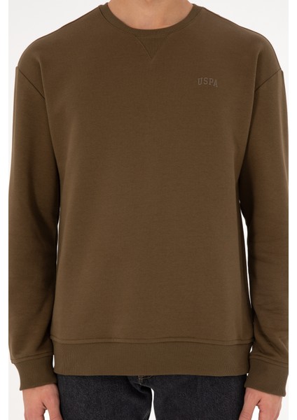 Erkek Haki Sweatshirt 50295148-VR027