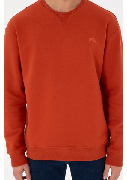 Erkek Kiremit Sweatshirt 50295148-VR031