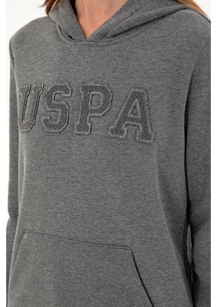 Kadın Antrasit Melanj Sweatshirt 50296931-VR081