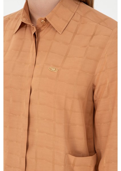 Kadın Camel Gömlek Tunik 50289890-VR015