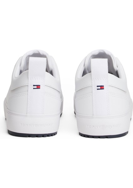 Geri Dönüştürülmüş Suni Deri - Geri Dönüştürülmüş Polyester Beyaz Erkek Günlük Ayakkabı Th Hı Vulc Core Low Cleat Lth modelleri