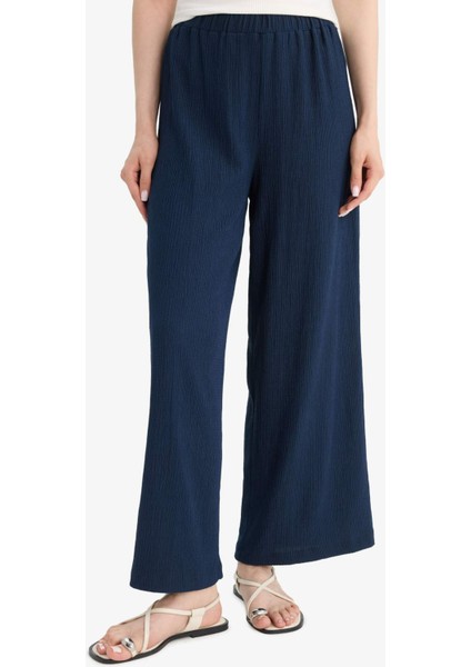 Beli Lastikli Düz Paça Bürümcük Pantolon F6166AX25SM fırsatları