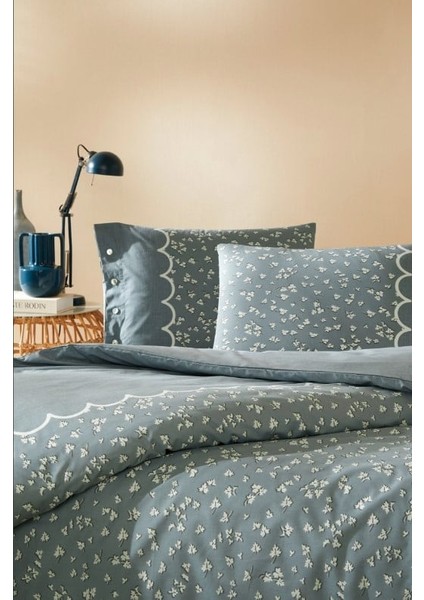 Özdilek Çift Kişilik Ranforce Nev Takımı Cilantro Mavi fiyatları