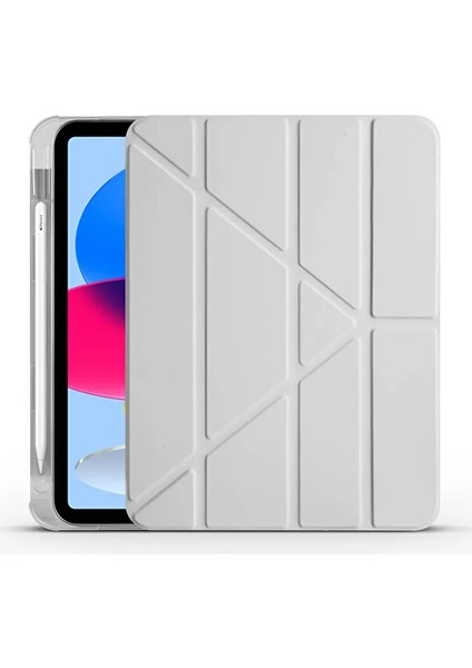 Honor Pad 9 12.1 Inch Uyumlu Kalem Bölmeli Pu Deri Yumuşak Koruyucu Silikon Kılıf