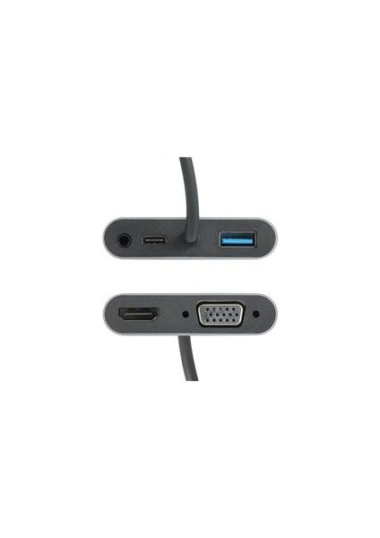 CU4511 Type-C To Hdmi+Vga+Usb 3+3.5mm Aux+ Type-C Çevirici modelleri
