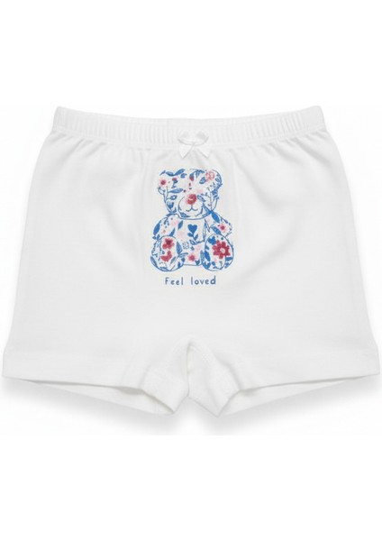 Özkan 41602 5'li Paket Kız Çocuk Karışık Renkli Desenli Pamuklu Yumuşak Rahat Şort Boxer fırsatları