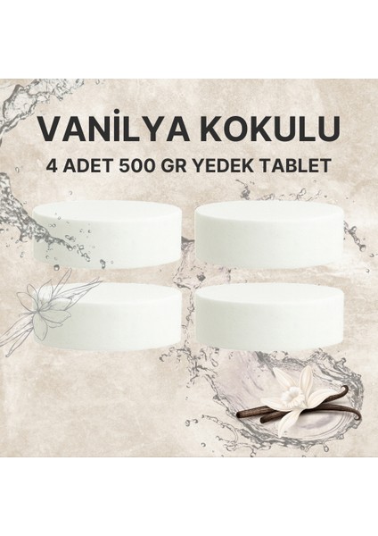 Nem Alıcı Rutubet ve Küf Önleyici Yedek Tablet Vanilya 2X500 2'li