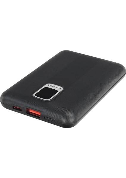 G110 10000MAH PD20W+QC18W+HSC22.5W Siyah LCD Taşınabilir Pil Şarj Cihazı Powerbank