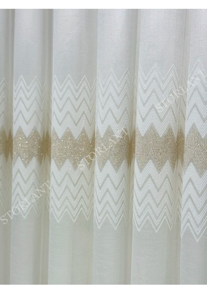 Soft Weave Gold Tül Perde | Ağır Gramajlı, 1/3 Sık Pileli, Ütü Gerektirmez L Her Odaya Uygun modelleri