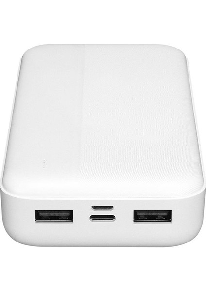 P201 20.000mAh PRM Micro+Type-C+USB Beyaz Taşınabilir Pil Şarj Cihazı Powerbank fiyatları