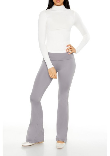 Dikişsiz Dik Yaka Bluz fırsatları