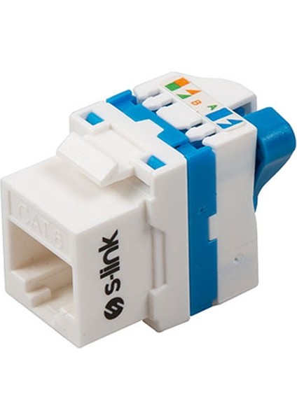 SL-KS75 180 Derece Utp Cat6 Kestone JACK3U 90 Der